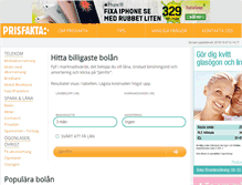 Tablet Screenshot of bolan.prisfakta.se